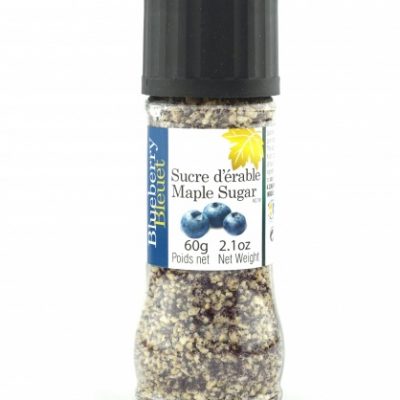 Azúcar de maple puro con blueberries (acianos), 60g- Tapa-molino