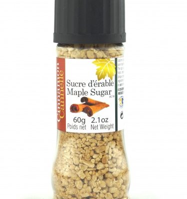 Azúcar de maple- Canela, 60g, Tapa-molino
