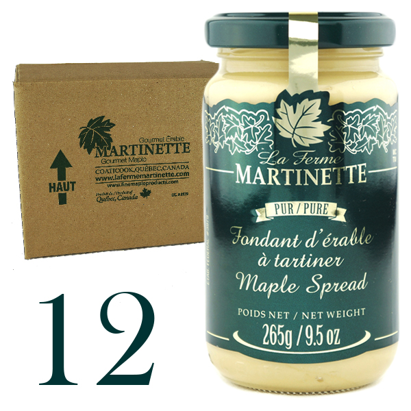 Fondant de maple ( Crema pura de maple)- 12 x 265g