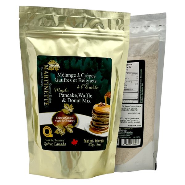 Harina para hot-cakes, maple-canela 500g