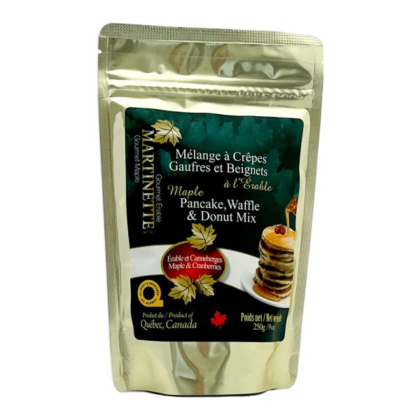 Harina para hot-cakes, maple-cranberry (con arandanos) 250g - Imagen 2