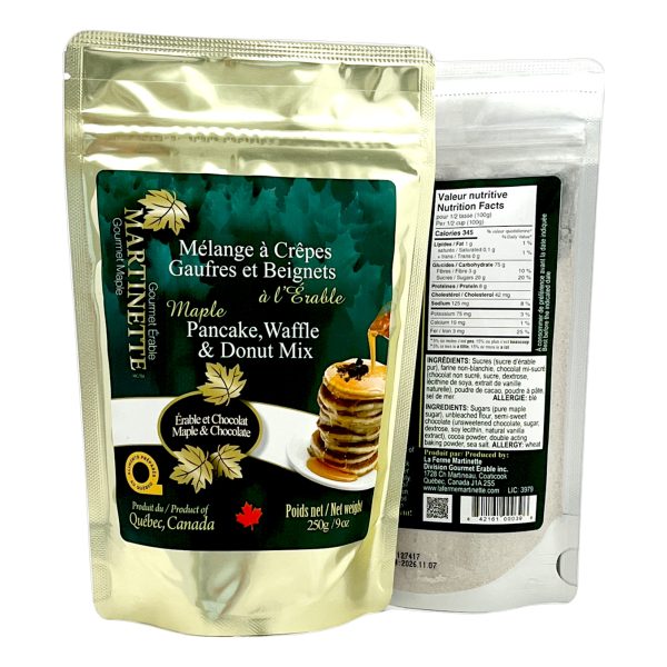 Harina para hot-cakes maple-chocolate 250g