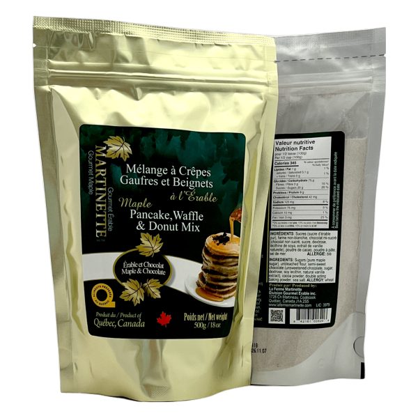 Harina para hot-cakes maple-chocolate 500g