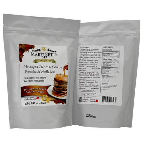 Harina para hot-cakes, Maple-Crujiente, 500g