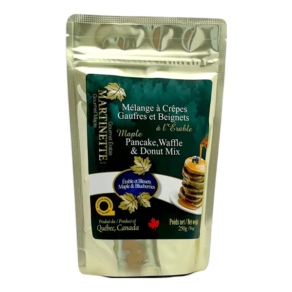 Harina para hot-cakes, maple-blueberry (con acianos) 250g - Imagen 2