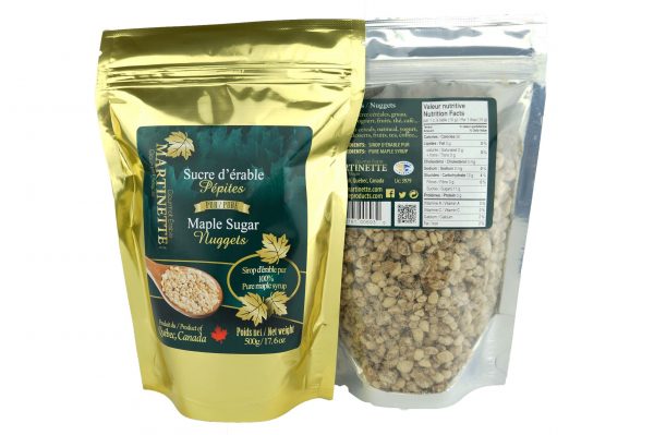 Azúcar de maple granulado GRUESO - 500g - Imagen 2