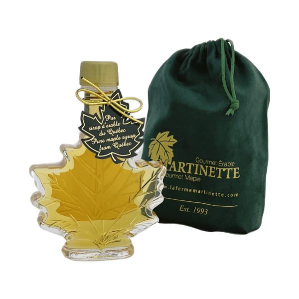 Jarabe puro de maple 100ml Canada A Oro, Sabor Delicado – Hoja de maple