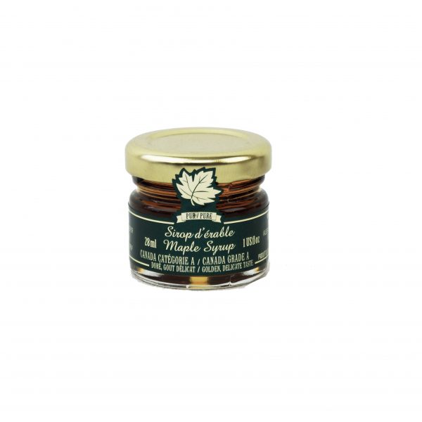 Jarabe puro de maple CANADÁ A- Dorado, sabor delicado 28ml